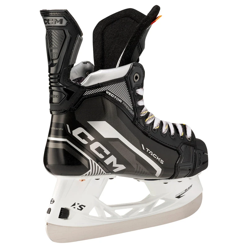 CCM Tacks Vector Premier Intermediate Hockey Skates (2022) With STEP Steel XS - Source Exclusive 3 CCM Tacks Vector Premier Intermediate Hockey Skates (2022) With STEP Steel XS - Source Exclusive - Image 3