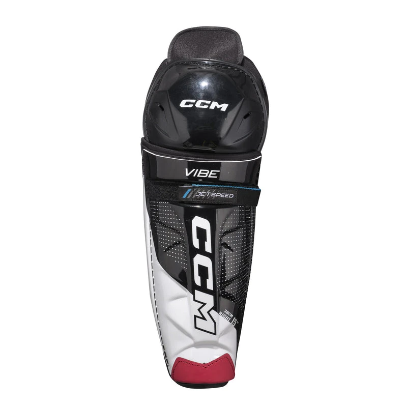 CCM JetSpeed Vibe Junior Hockey Shin Guards (2023) - Source Exclusive 1 CCM JetSpeed Vibe Junior Hockey Shin Guards (2023) - Source Exclusive