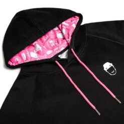 Pink Whitney Printed Adult Hoodie - Black/Pink -Kirbys sports 30383b50a4a5f7fd8a663685a3fbcd52 800x800