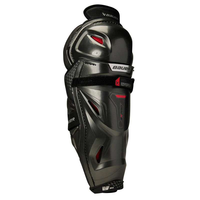 Bauer Vapor 3X Pro Intermediate Hockey Shin Guards (2022) 1 Bauer Vapor 3X Pro Intermediate Hockey Shin Guards (2022)