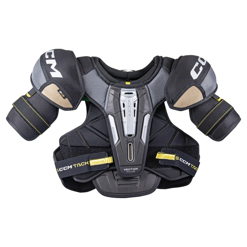 CCM Tacks Vector Plus Junior Hockey Shoulder Pads - Source Exclusive (2022) 1 CCM Tacks Vector Plus Junior Hockey Shoulder Pads - Source Exclusive (2022)