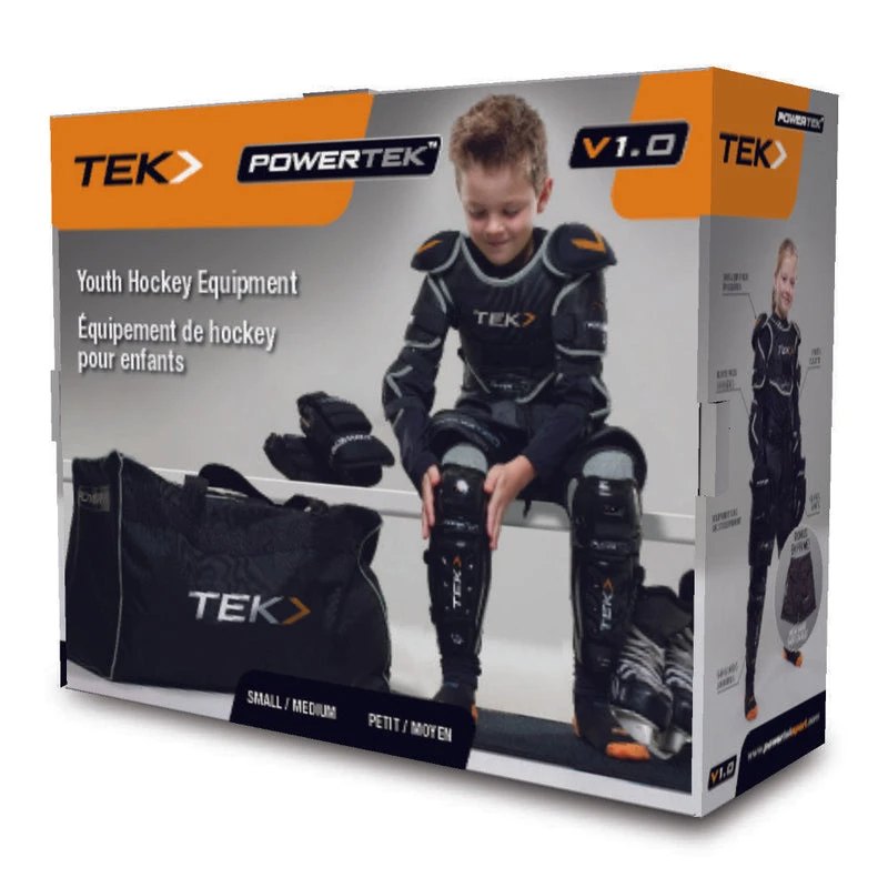 Powertek V1.0 Tek 6-Piece Youth Hockey Starter Kit 1 Powertek V1.0 Tek 6-Piece Youth Hockey Starter Kit