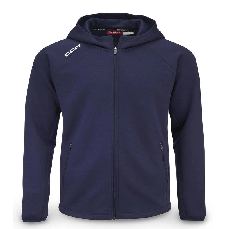 CCM Premium Tech Fleece Full Zip Hoodie 2 CCM Premium Tech Fleece Full Zip Hoodie - Image 2