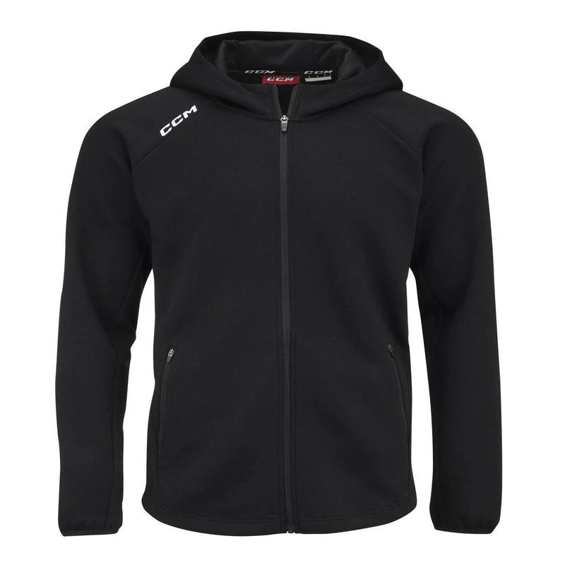 CCM Premium Tech Fleece Full Zip Hoodie 1 CCM Premium Tech Fleece Full Zip Hoodie