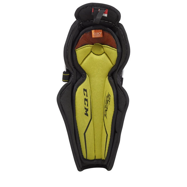 CCM Super Tacks AS1 Youth Hockey Shin Guards 2 CCM Super Tacks AS1 Youth Hockey Shin Guards - Image 2
